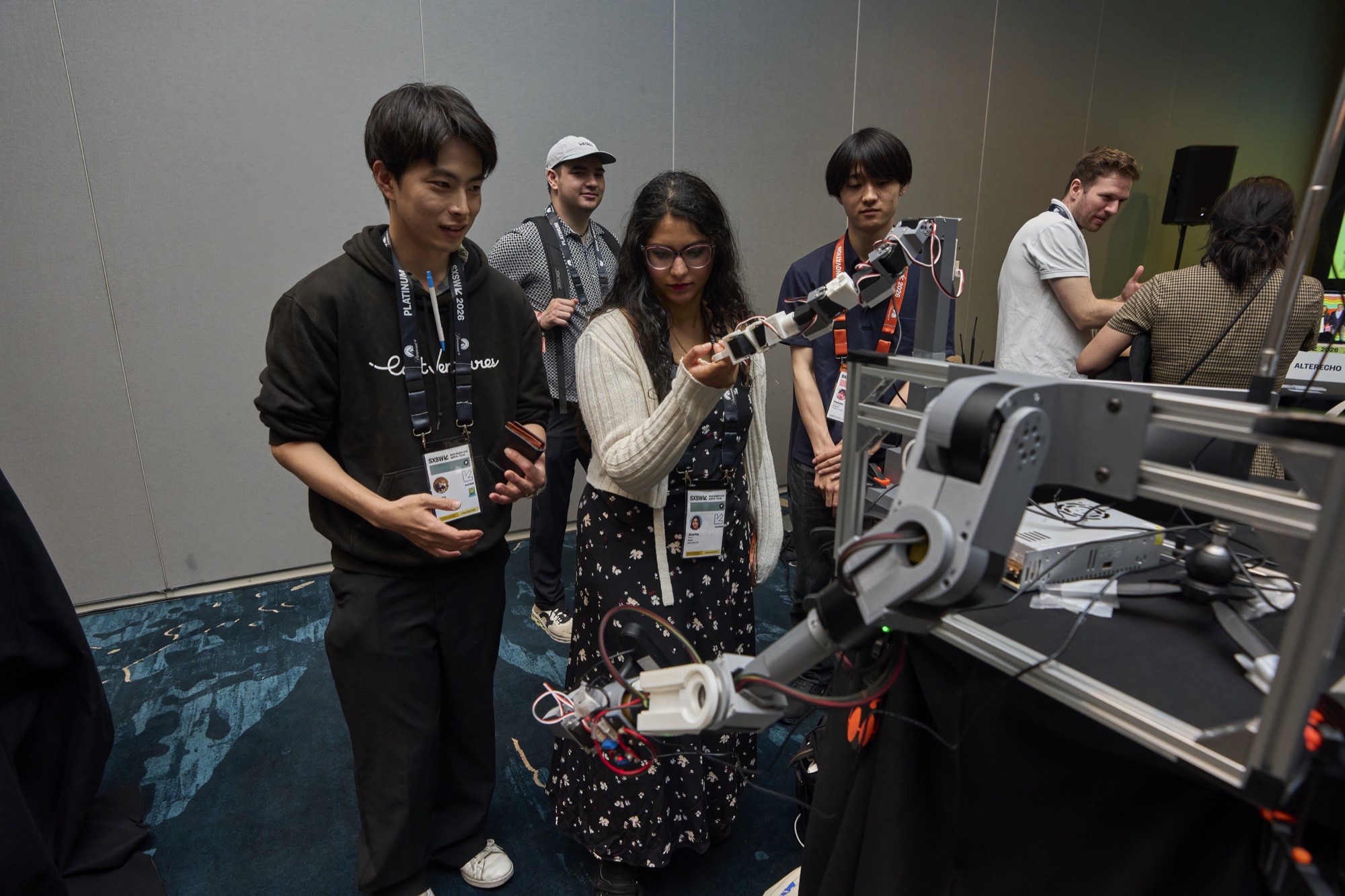 SXSW 2026 · Pitch: Meet the Startups — general event atmosphere; not Bryan’s judging session